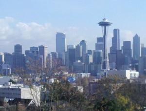 Downtown Seattle from Queen Anne 1